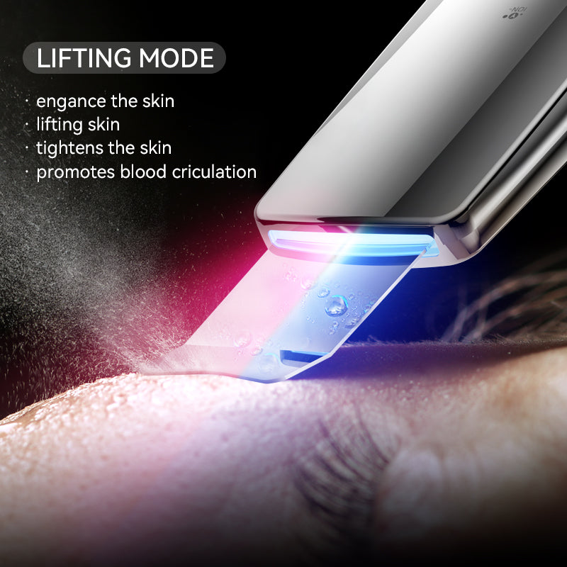 M22 Ultrasonic Skin Scrubber Face Spatula Pore Cleaner Blackhead Remover Tool M22 Ultrasonic Skin Scrubber Face Spatula Pore Cleaner Blackhead Remover Tool